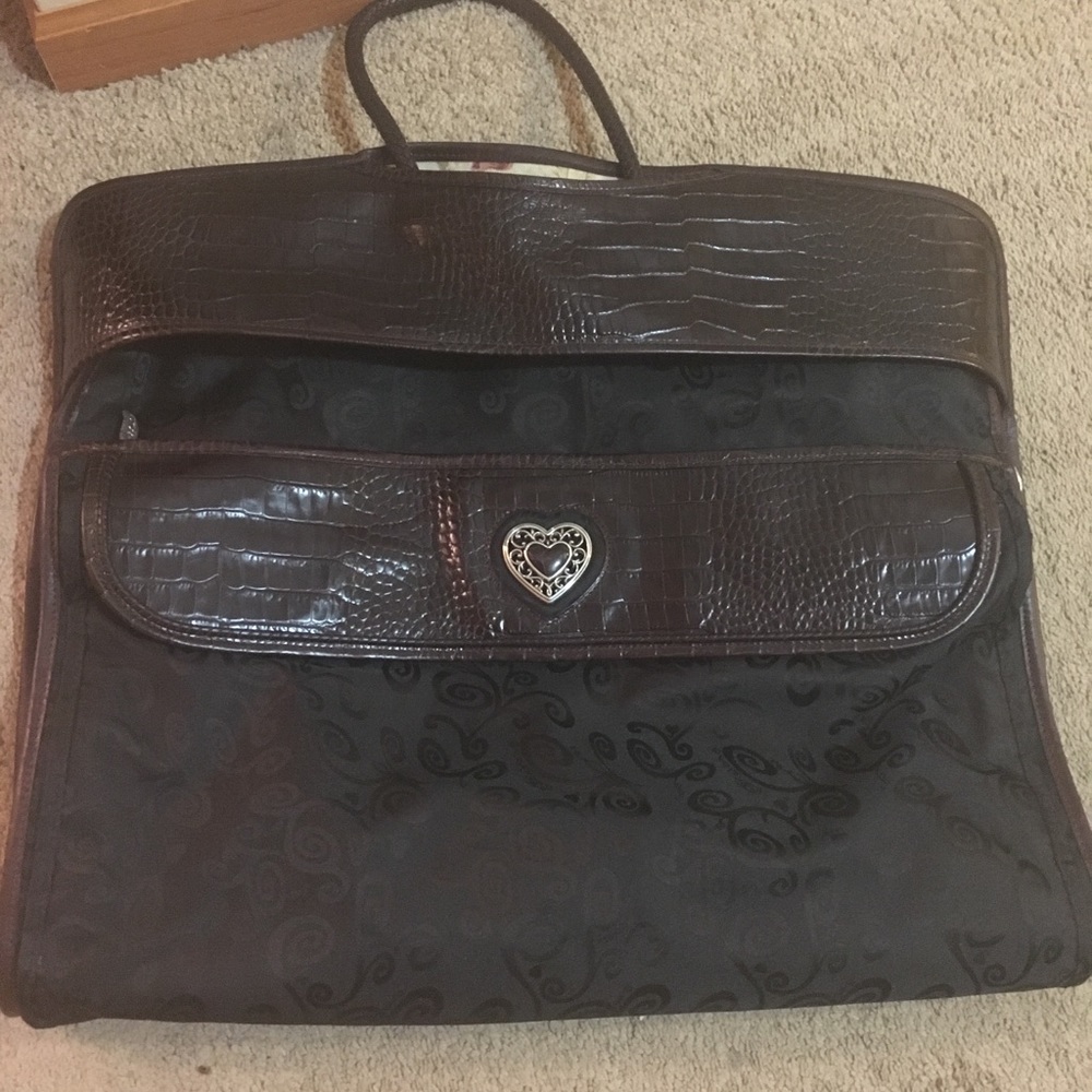 Brighton Travel dress clothes and shoes case
